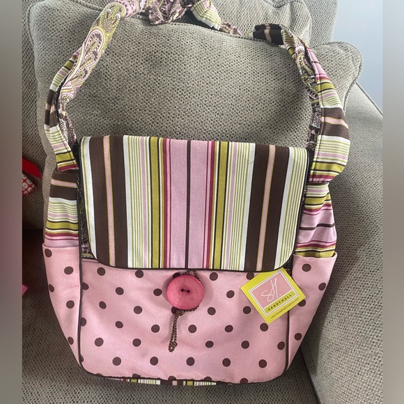 Brand New Sandy Hall diaper bag